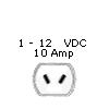 1-12 VDC 10 AMP