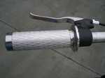 Left brake lever and grip