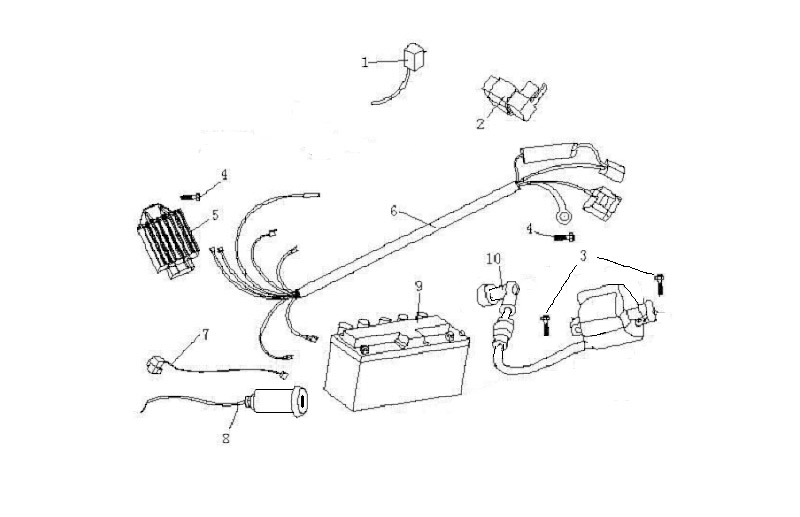 110cc ATV Electrical