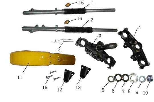 Front Shock Absorber Front Shock Absorber