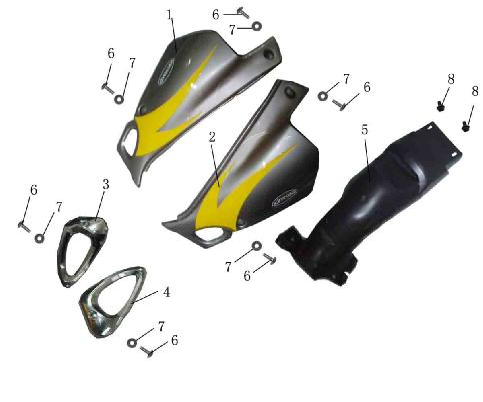 GY200 Frame Body Cover