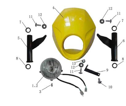 GY200 Headlight GY200 Headlight