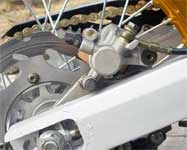 Rear disc brake