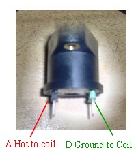 Coil hot and ground 110cc Coil
hot and ground