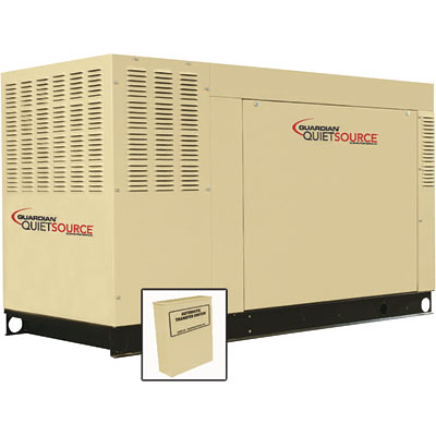Generac Guardian Standby Generator — 20,000 Watt, Dual Fuel, Liquid-Cooled, Model# 04723