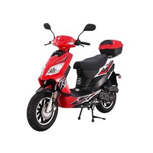 BLADE 50 50cc Scooter Red