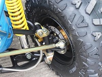 Front wheel CAPTAIN 200GSA 196cc Go Kart