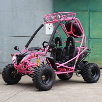 CAPTAIN 200GSA 196cc Go Kart Left pink