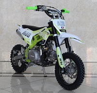 EGL A08-A PRO 110 110cc Dirt Bike Youth Dirt Bike, Right side green