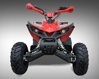 FLYING MACHINE 200 ATV Front View red