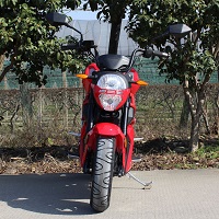 Front view Red NIGHTWING 50 Scooter