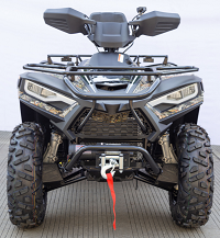 Terminator 300 4x4 4 Wheel drive ATV Front view camo