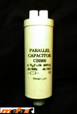 Parallel Calacitor CBB60 400VAC 4.75uF