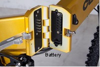 In frame battery