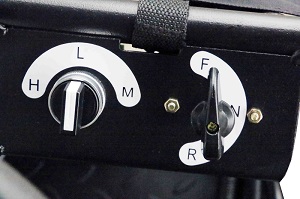 Electric Go kart control panel