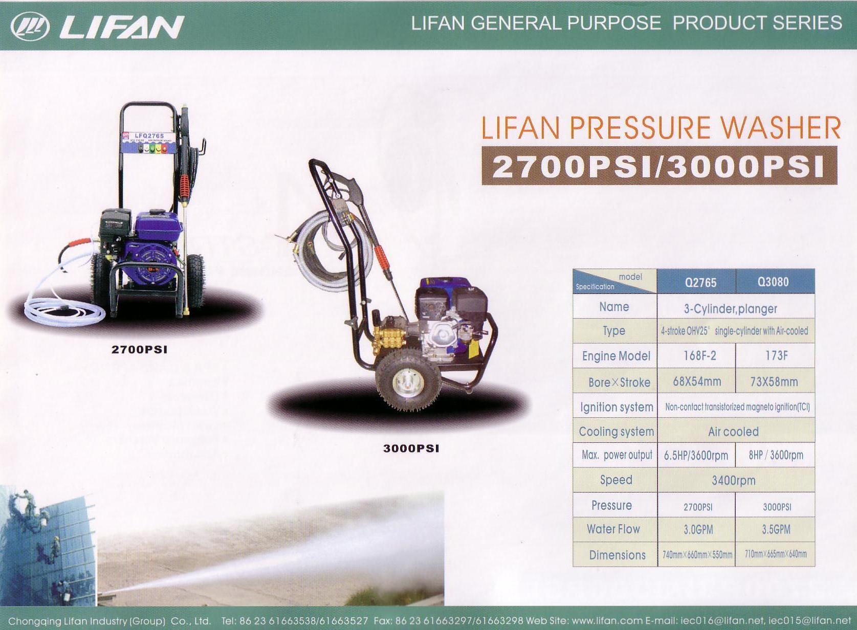 Lifan Pressure Washer