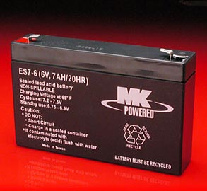 ES7-6 6 Volt Battery