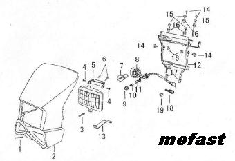 DB-07A Headlight