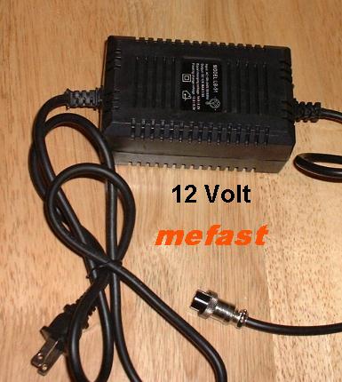 12 Volt Pocketbike Charger