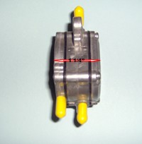 Vacuum fuel valve