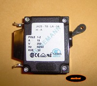 JA2S-T8-LA-04-H-A 19 amp breaker