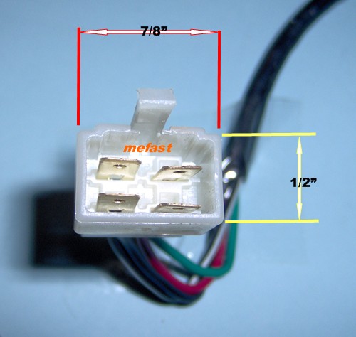Keyswitch connector information Keyswitch connector information