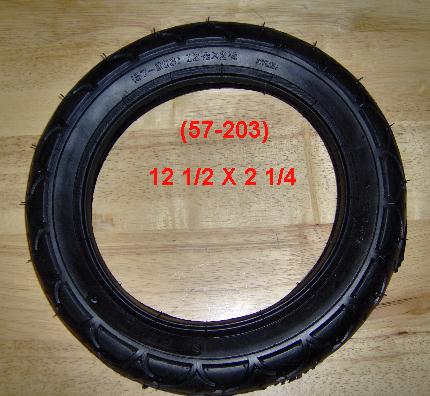 (57-208) 12 1/2  X 2 1/4 Electric Scooter Tire
