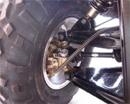 Rear disc brake