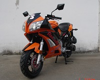 150cc Scooter Orange